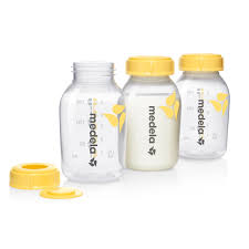Medela Breastmilk Bottles 150ml Set Of 3 Pump Accessories
