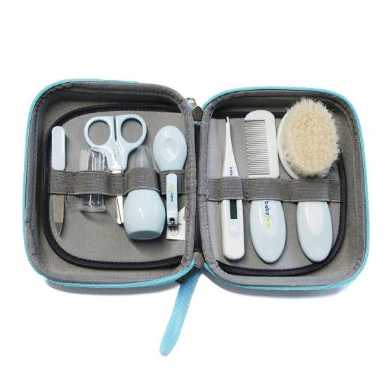 Babyjem Baby Grooming Set 9 Pcs Ergonomic Kit