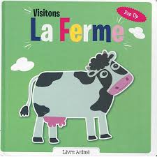 Visitons La Ferme Pop Up Book For Kids