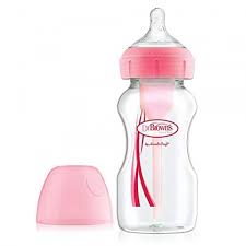 Dr. Brown's 270ml Options+ Pink Anti-Colic Baby Bottle