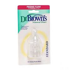 Dr. Brown's Preemie 3-Pack Slow Flow Nipples