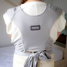 Babyjem Grey Baby Wrap Carrier Four-Season Comfort