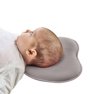 Babyjem Flat Head Prevention Pillow Grey Support