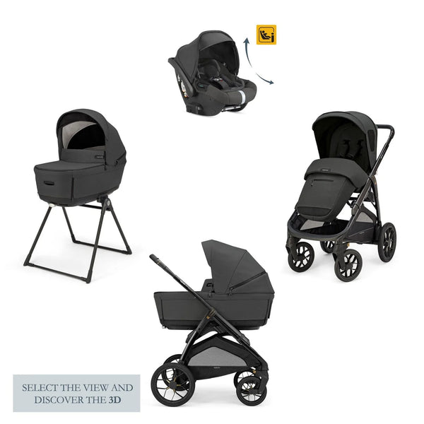 Inglesina Aptica XT System Quattro Stroller + Standup Cradle + Darwin Recline Car Seat