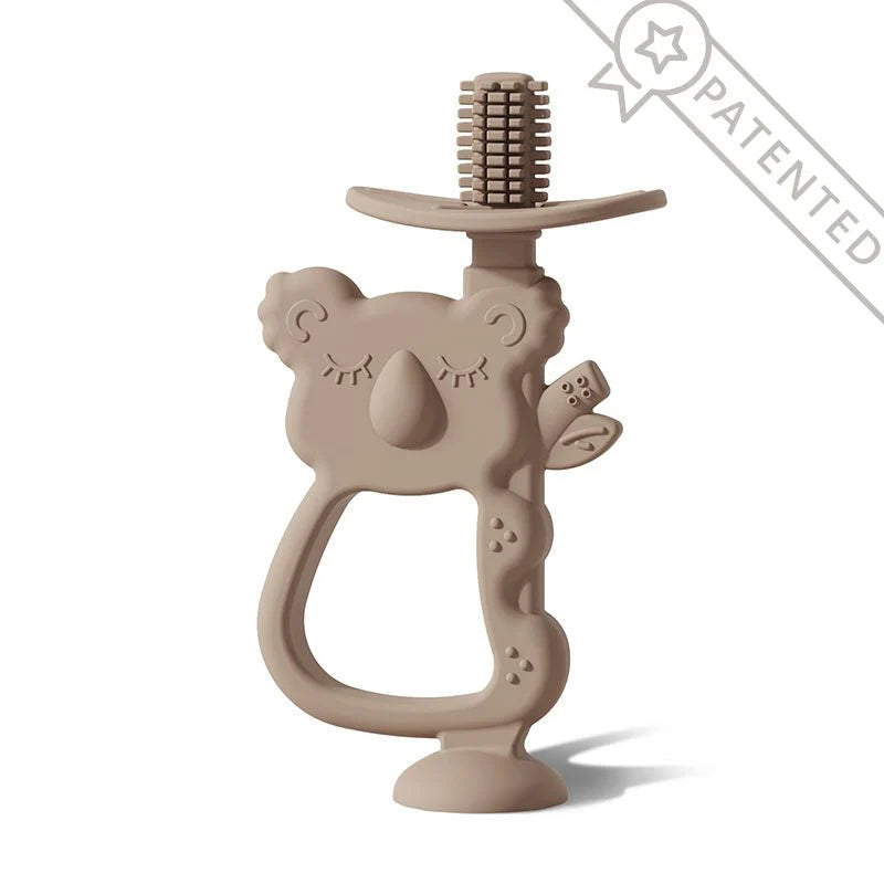 Moonkie 2-in-1 Koala Teether – Teething & Brushing in One (6M+)