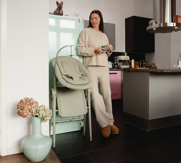 Anex Ozy 3-in-1 Baby High Chair, Newborn Seat & Activity Tower