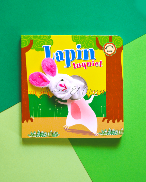 Lapin Inquiet - Marionnettes A Doigt
