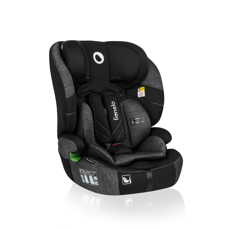 Lionelo Levi One i-Size Car Seat Black Grey