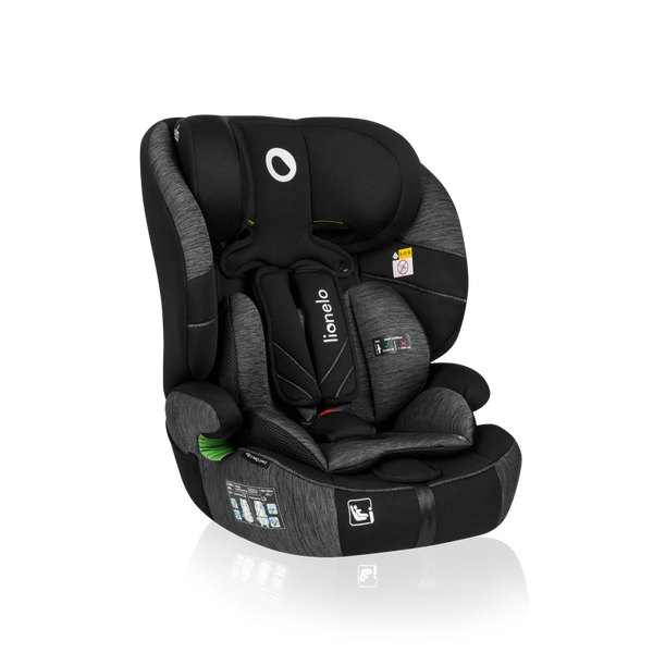 Lionelo Levi One i-Size Car Seat Black Grey