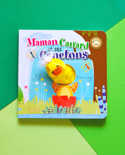 Maman Canard Et Ses Canetons - Marionnettes A Doig