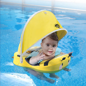 Mambobaby Waist Baby Float W/ Canopy -  Bee