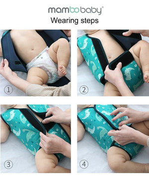 Mambobaby Baby Thermal Wetsuit - Blue Dinosaur