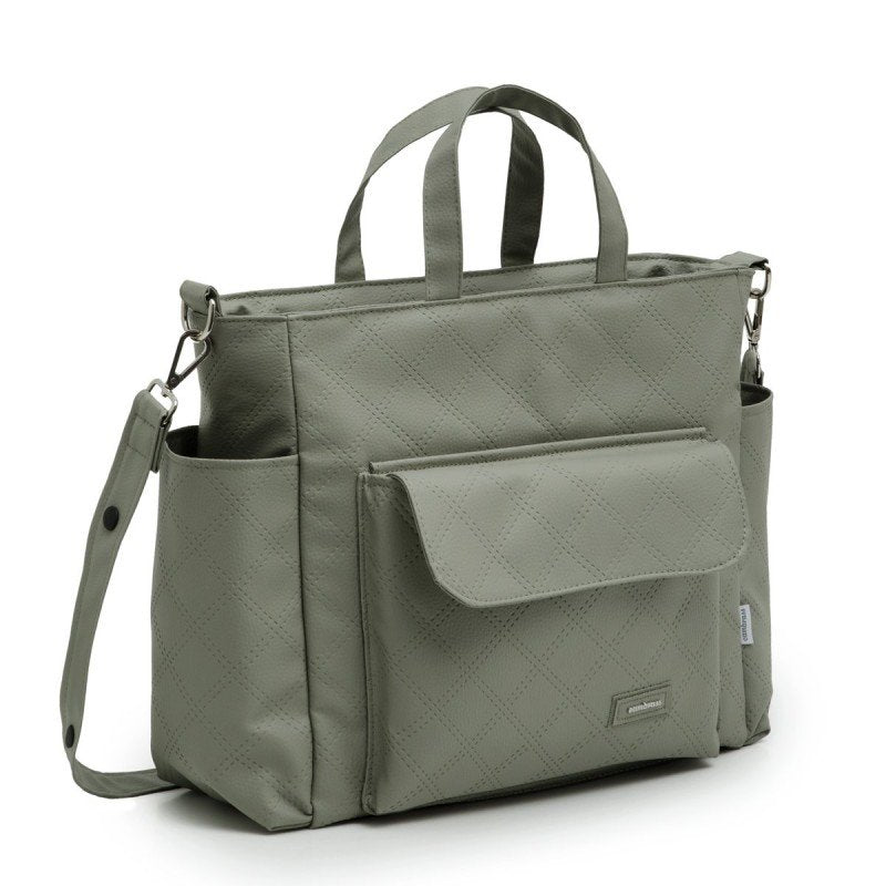Cambrass Maternity Bagpack Aura Beige Floral Diaper Bag