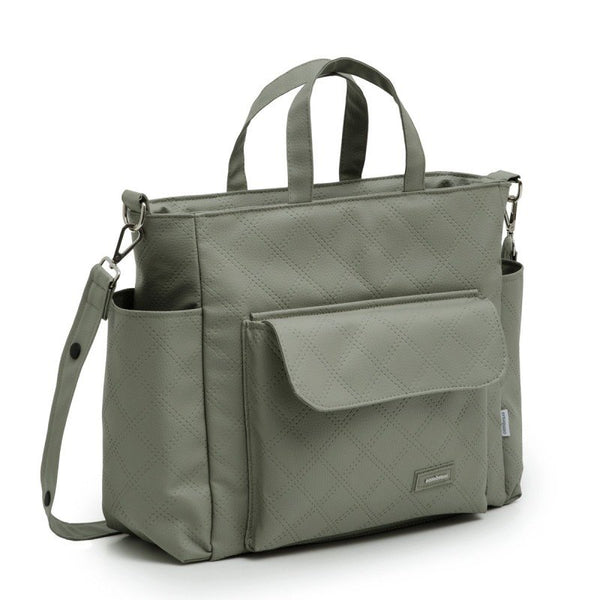 Cambrass Maternity Bagpack Aura Beige Floral Diaper Bag