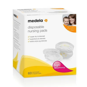 Medela Disposable Nursing Pads 60-Pack Ultra Absorbent