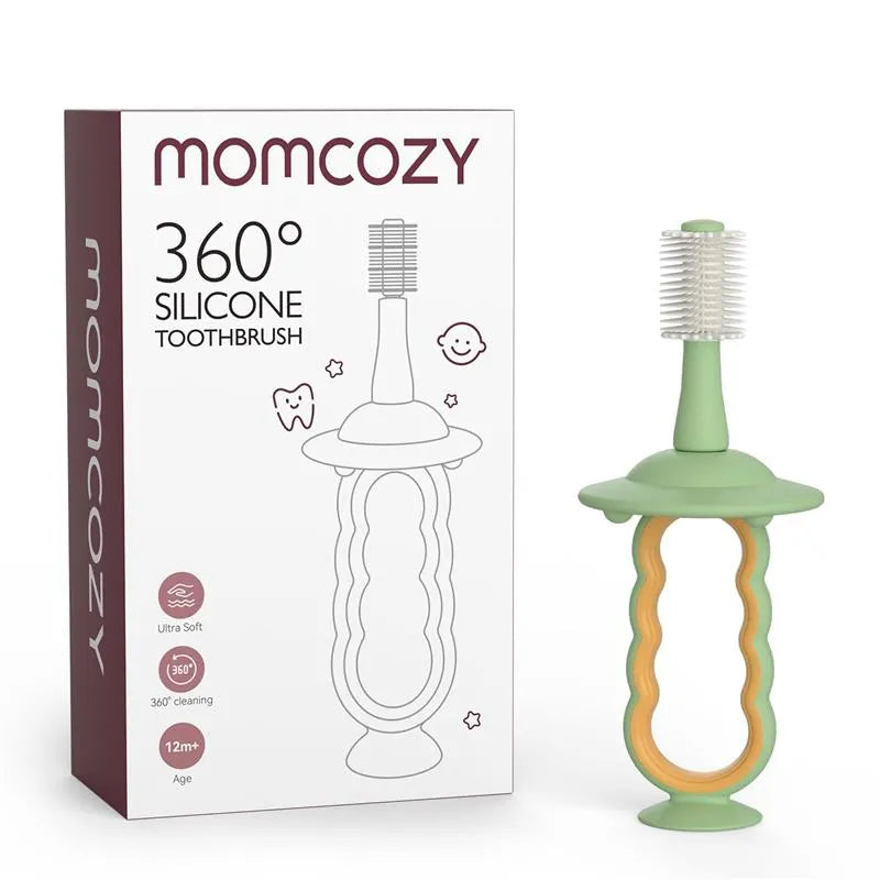 Momcozy Baby Toothbrush Green