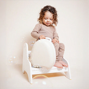my carry potty travel potty natural beige
