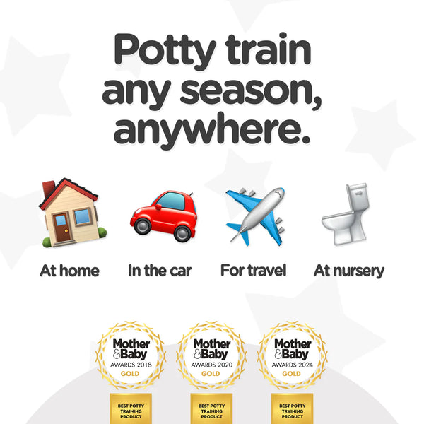 my carry potty travel potty pearl grey