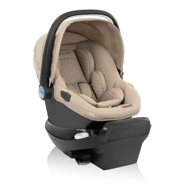 Evenflo® Shyft™ Intuiti+ Travel System with Revolve180™ LiteMax™ NXT &amp; SensorySoothe™ travertine