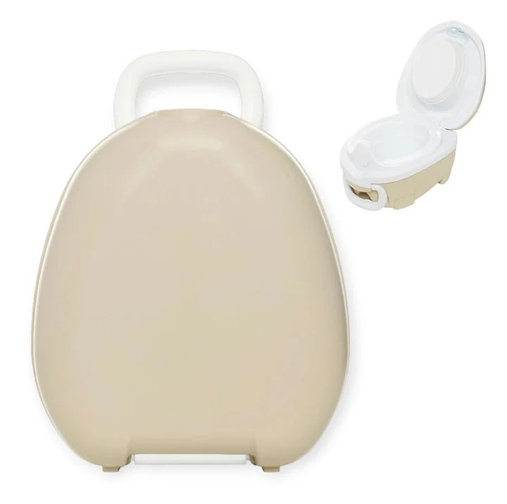 my carry potty travel potty natural beige