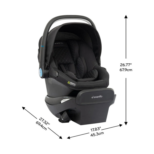 Evenflo® Revolve180™ LiteMax™ NXT Rotational Infant Car Seat with SensorySoothe™