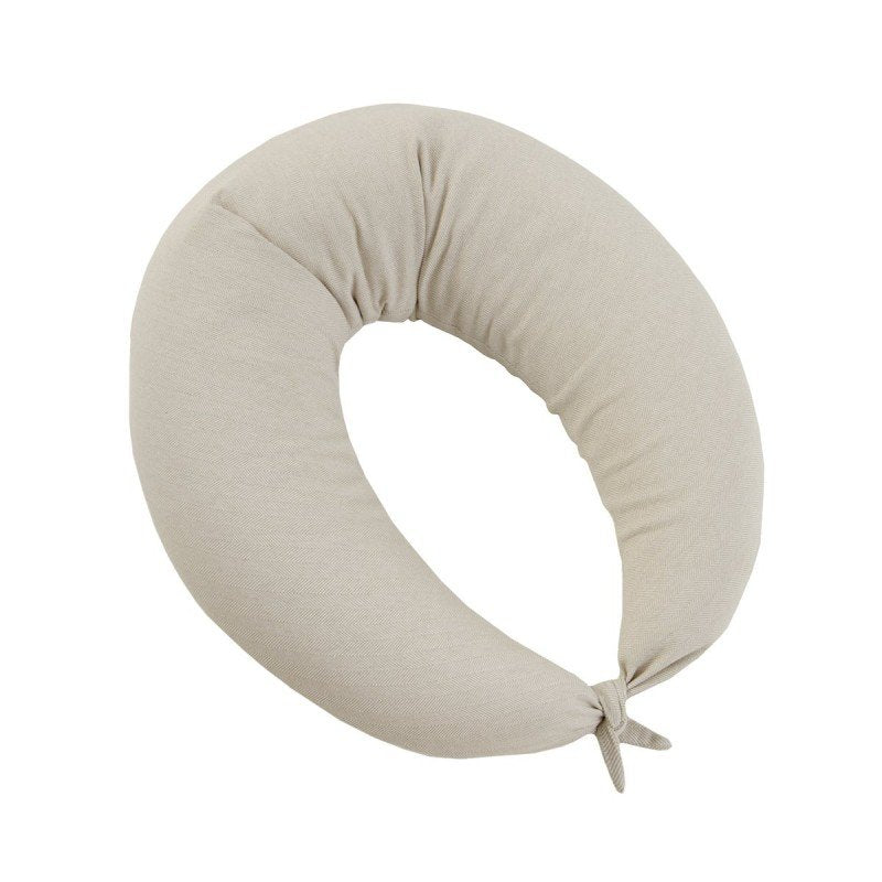 Cambrass Lino Collection Big nursing Pillow Beige  80X185