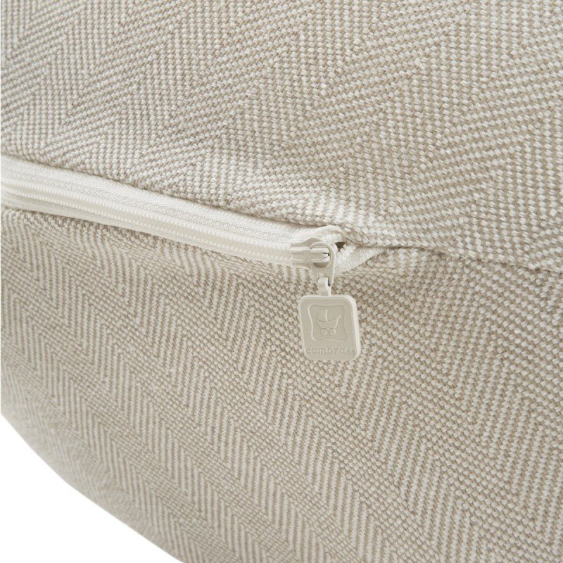 Cambrass Lino Collection Big nursing Pillow Beige  80X185