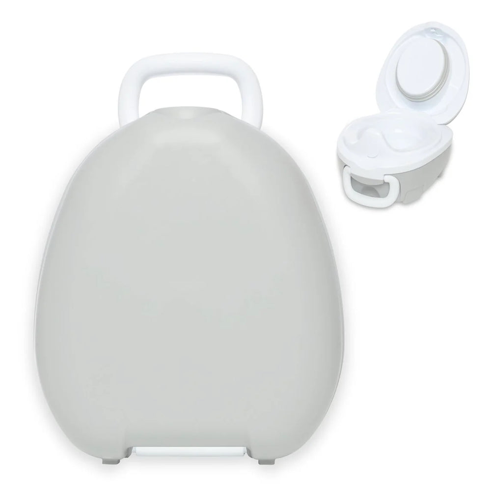 my carry potty travel potty pearl grey