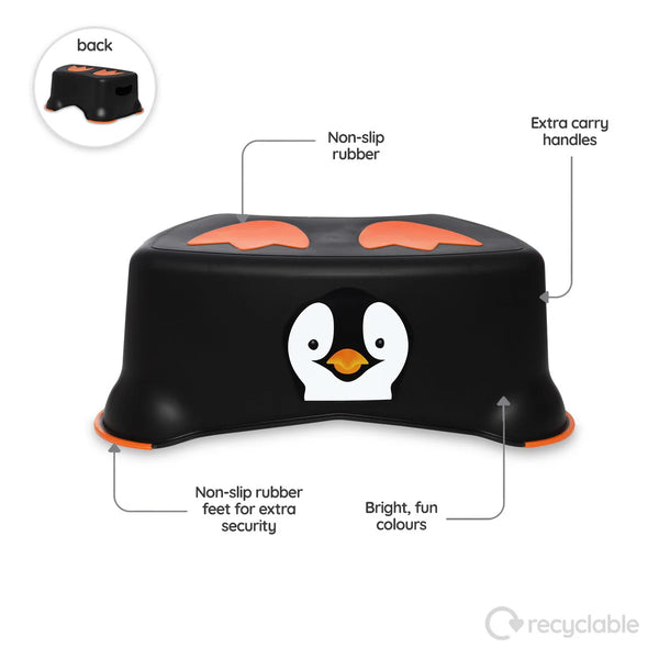 my carry potty step stool  - penguin
