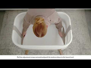 Evenflo Cora Adjustable Baby Bassinet with SensorySoothe Technology