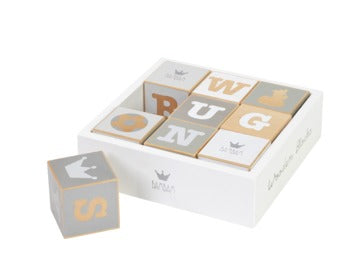 Bambam Wooden Abc Blocks (12M+)