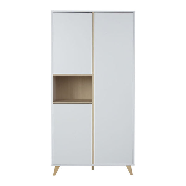 Quax Loft Wardrobe - White/Natural