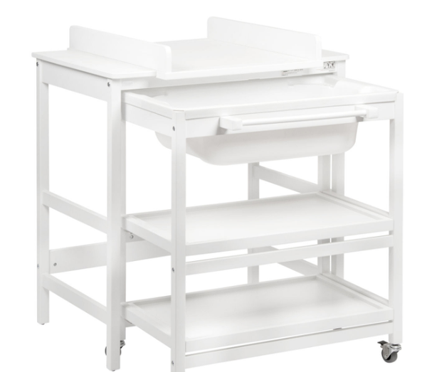 QUAX SMART CHANGING TABLE WITH BATH -WHITE