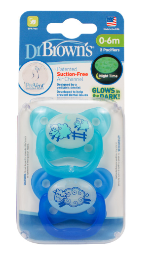 DR. BROWN'S 0-6 SOOTHERS