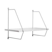 Done By Deer Wall shelf, grey