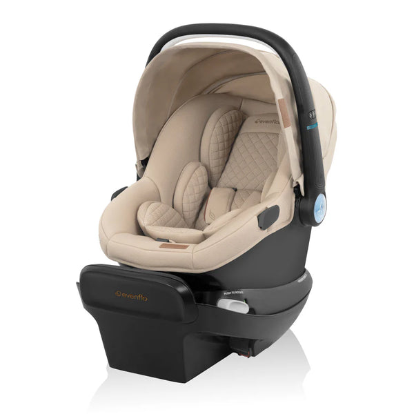 Evenflo® Shyft™ Intuiti+ Travel System with Revolve180™ LiteMax™ NXT &amp; SensorySoothe™ travertine