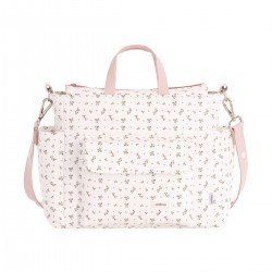 Cambrass Maternity Bagpack Aura Beige Floral Diaper Bag