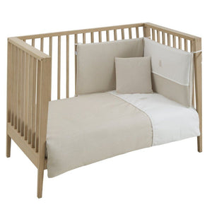 Cambrass Fresco 2-Piece Quilt Cover Cot Set Beige