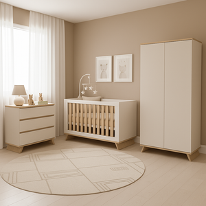 Faktum Sienna Cashmere 2-Door Wardrobe – Modern Push-Open Doors