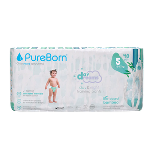 Pureborn Master Pack Day Dreams Training Pants Made with bio-based bamboo material - Ultra-Soft