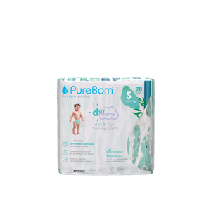 Pureborn Single Pack Day Dreams Training Pants Made with bio-based bamboo material - Ultra-Soft
