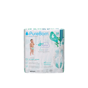 Pureborn Single Pack Day Dreams Training Pants Made with bio-based bamboo material - Ultra-Soft