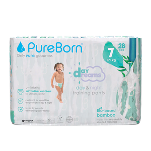 Pureborn Master Pack Day Dreams Training Pants Made with bio-based bamboo material - Ultra-Soft