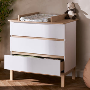 Faktum Astrid Changing Table Modern Two-Tone Design