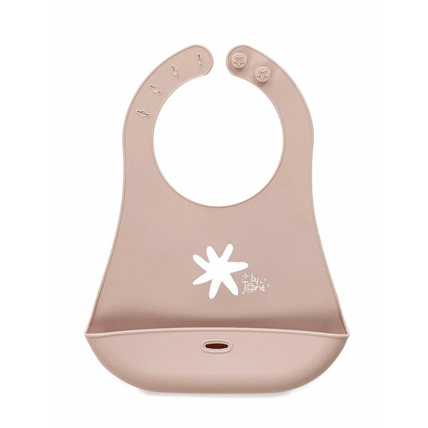 Jane Snap Baby Silicone Bib Pelican Shape Mint