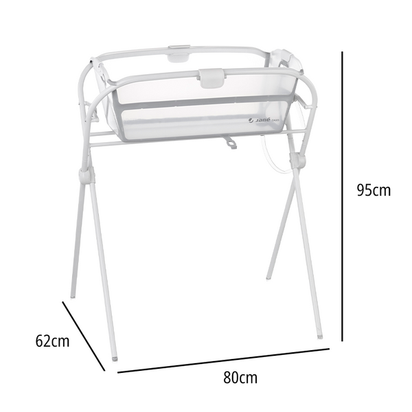 Jane Oasis White Folding Support Bathtub 6632 399