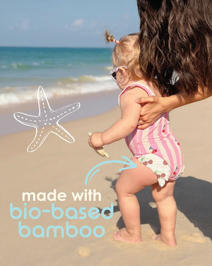 PureBorn Bamboo Baby Swim Pants – Soft, Breathable & Skin-Safe Swim Diapers