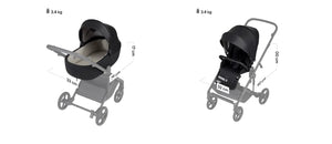 Anex Eli in1 Travel Travel System Stroller  Excite