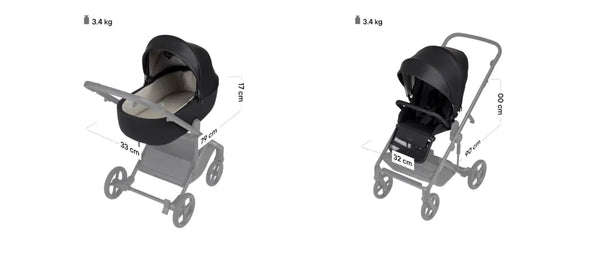 Anex Eli in1 Travel Travel System Stroller  Excite
