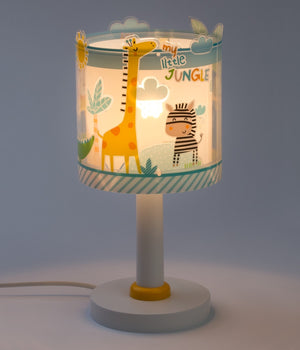 Dalber Childrens Table Lamp Little Jungle Multicolor